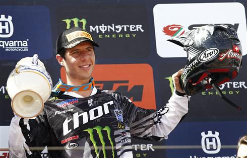 Motocross: Arnaud Tonus assure en Espagne