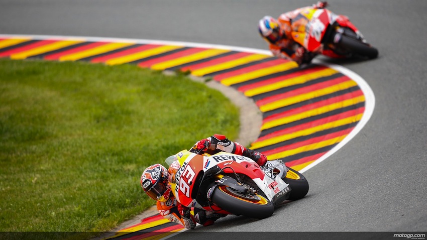 Une de plus pour Marquez le conquistador, au Sachsenring