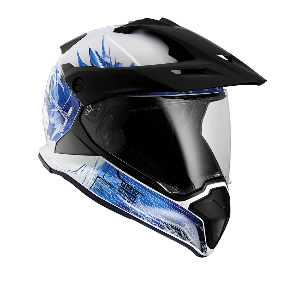 Le nouveau casque BMW GS. Disponible aussi dans d'autres coloris.