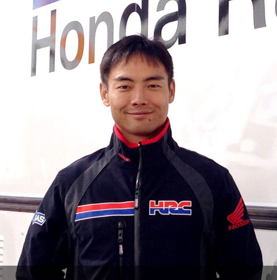 Aoyama, pilote d’essai au HRC