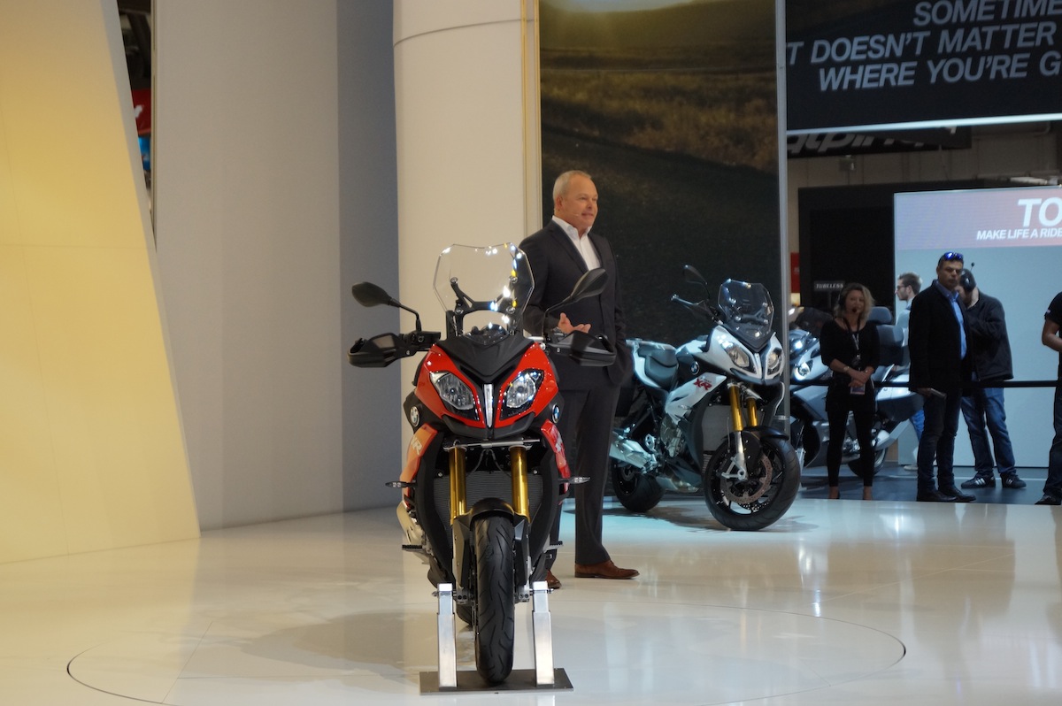 Les S 1000 XR présentées par le PDG de BMW.