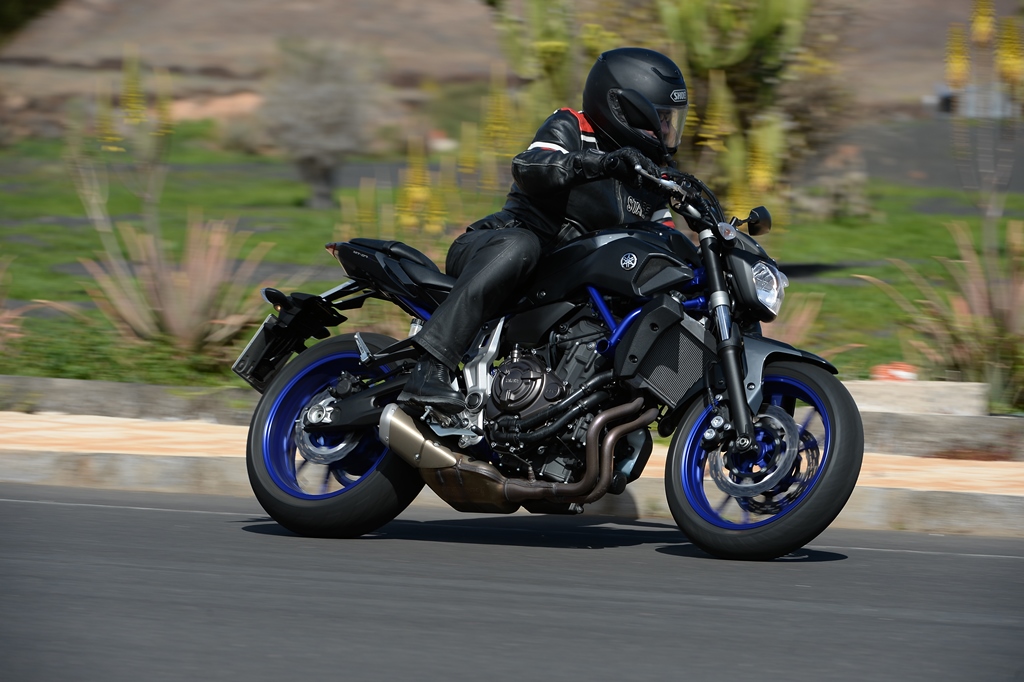 La petite nouvelle de Yamaha, la MT-07, fait un tabac auprès des motards espagnols.