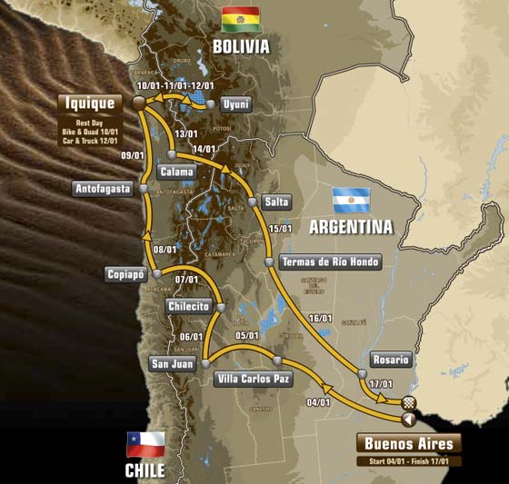 Le Dakar 2015, 9000 kilomètres, trois pays, la course de tous les superlatifs