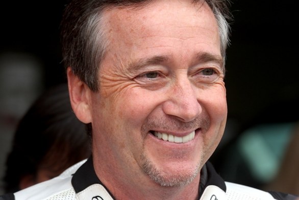 La légende Freddie Spencer, double champion du monde avec Honda. La même année.