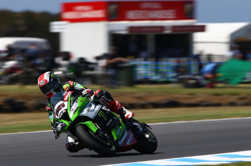 Première pole de l’année en SBK pour Rea, devant Davies et Haslam