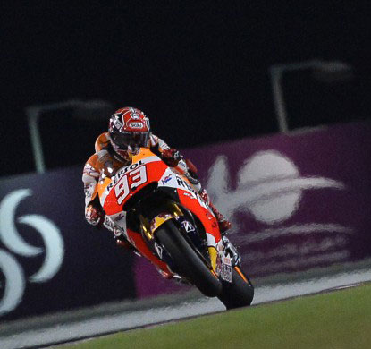 Qatar MotoGP: Marquez assure!