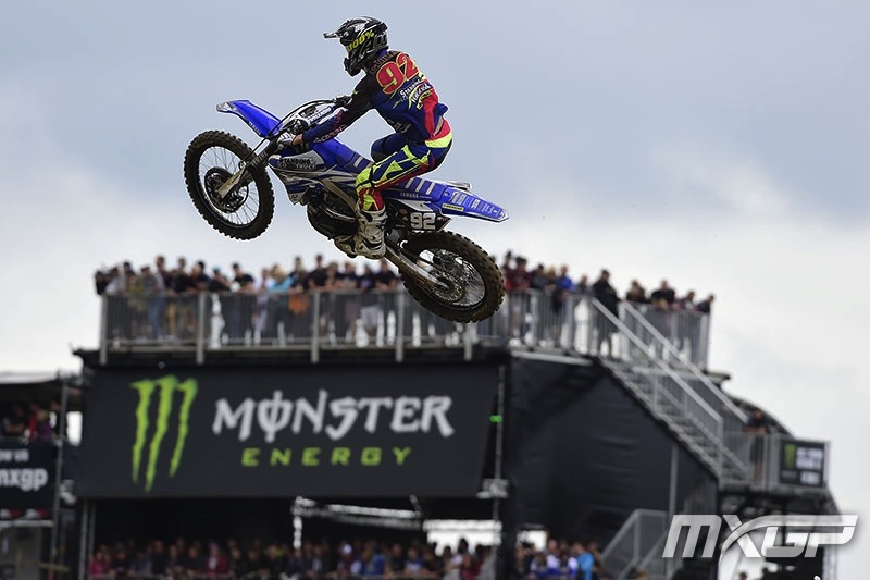 Au Grand Prix MX d’Angleterre, Valentin Guillod continue à gagner