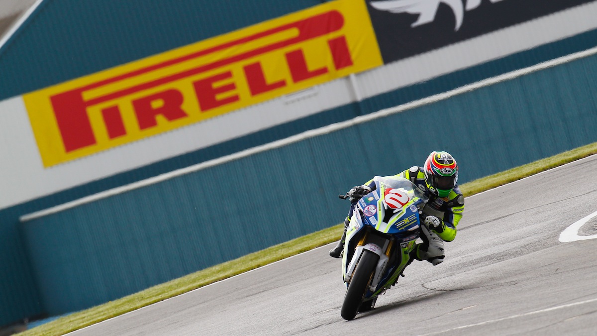 Roberto Tamburini, sérieux candidat pour la course.