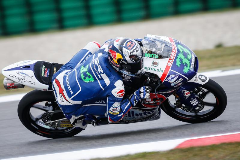 La pole Moto3 hollandaise revient à Bastianini