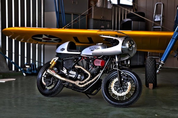 XV950 "Silver Eagle" Le projet de Lucky Moto 