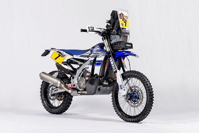 La Yamaha WR450F Rally est prête pour le Dakar