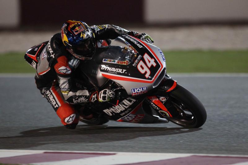 FP2 Moto2 au Qatar, Folger prend le commandement, Lüthi 6e