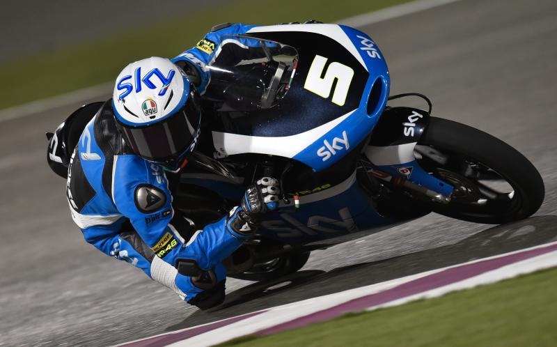 Première pole de l’année pour Fenati (Moto 3) au Qatar