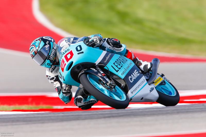 Austin Moto3 – Quartararo signe le meilleur temps du vendredi