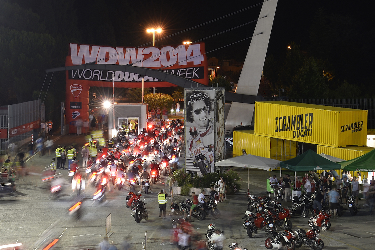 La manifestation World Ducati Week 2015