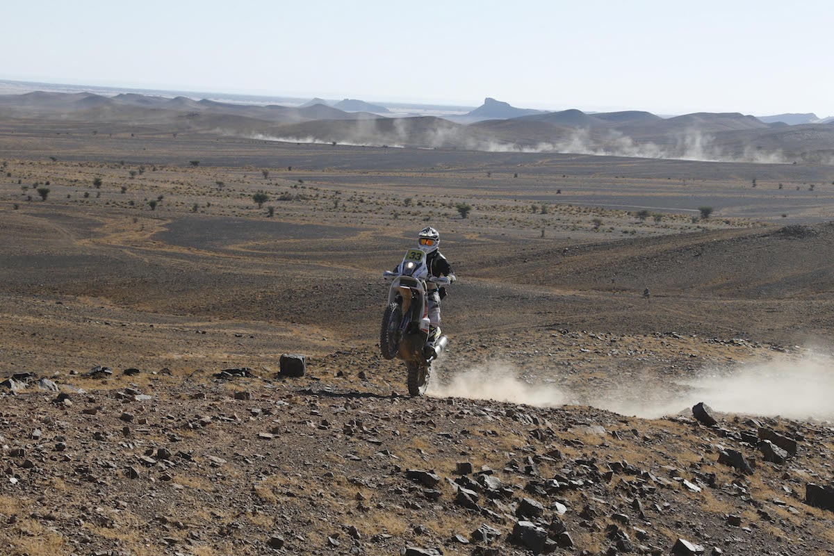 Monnin au Merzouga Rallye