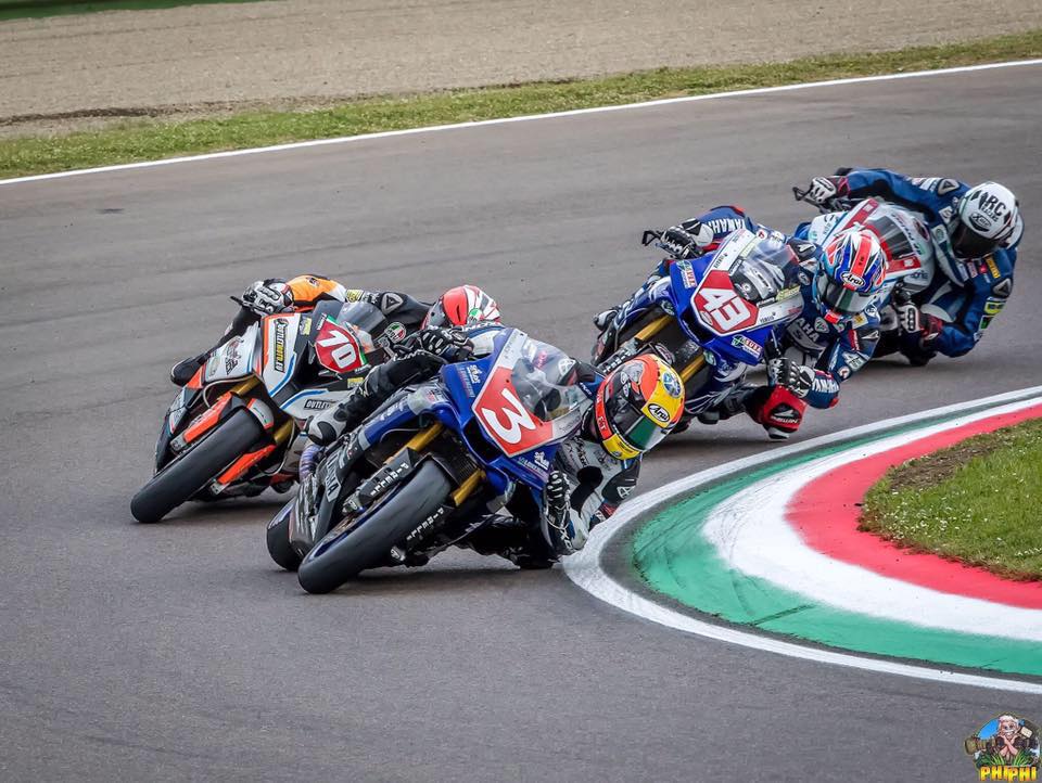 Sébastien Suchet dans la course World STK 1000 à Imola