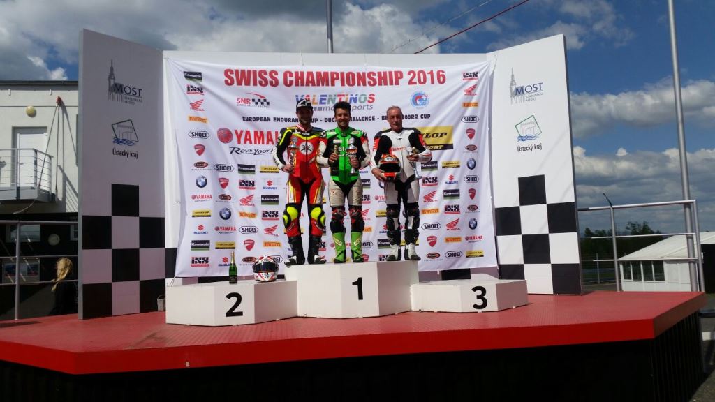 championnat suisse STK 600, podium, Most