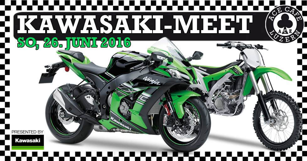 Ace Café, Lucerne, Kawasaki, 2016