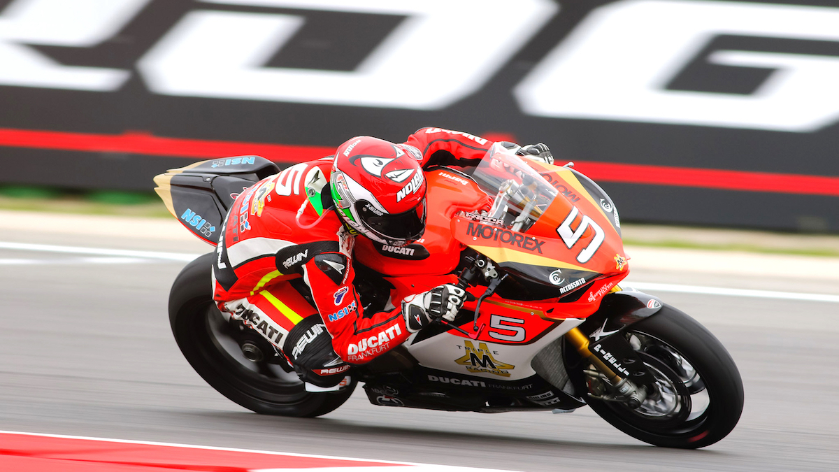 Superstock, Misano, Ducati, pole, Faccani