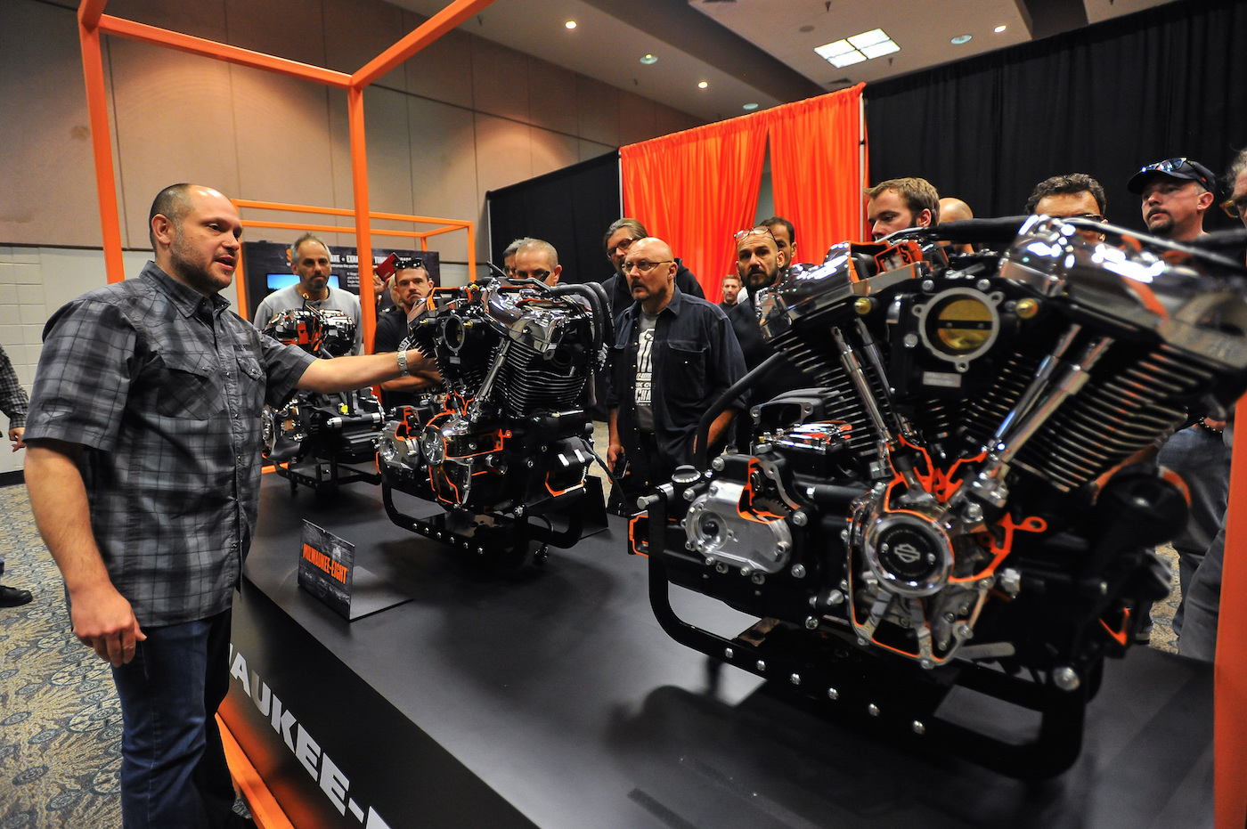 Les nouveaux moteurs décortiqués par le chef ingénieur Harley...
