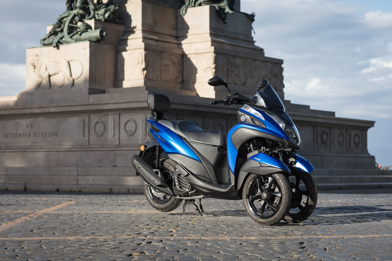 trois roues s'appelle Niken, Yamaha Tricity