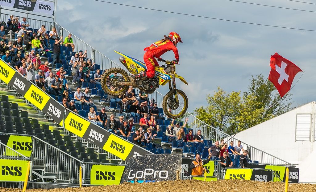 Jeremy Seewer sur le podium