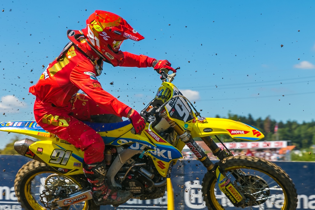 Jeremy Seewer sur le podium