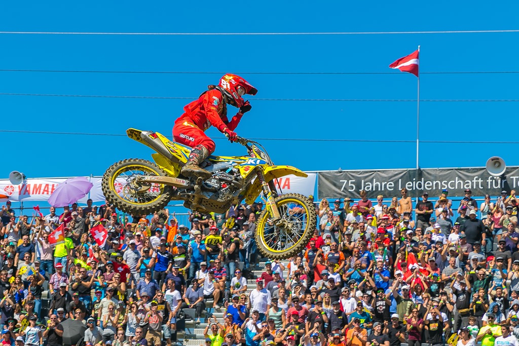 Jeremy Seewer sur le podium