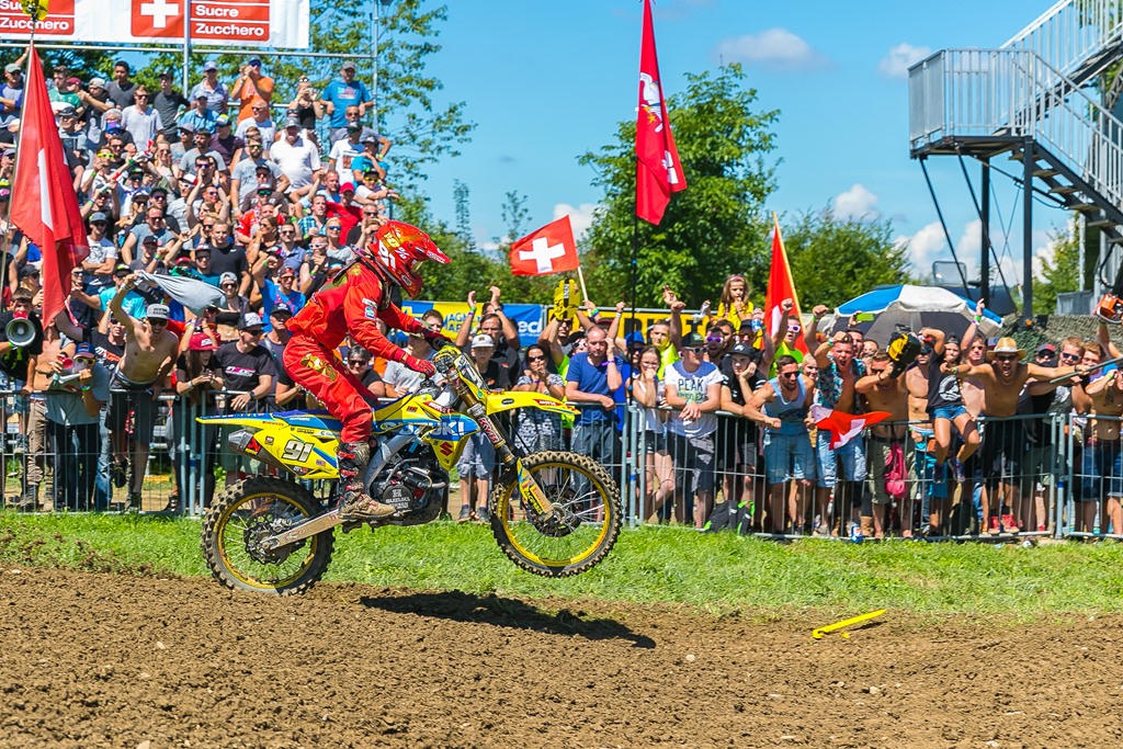 Jeremy Seewer sur le podium