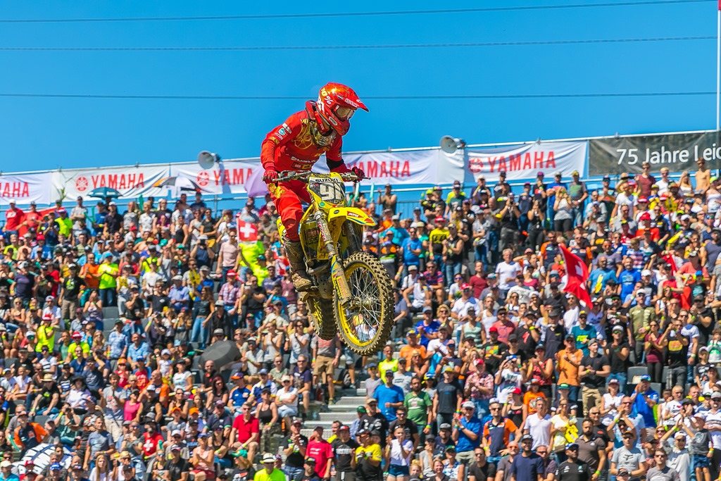 Jeremy Seewer sur le podium