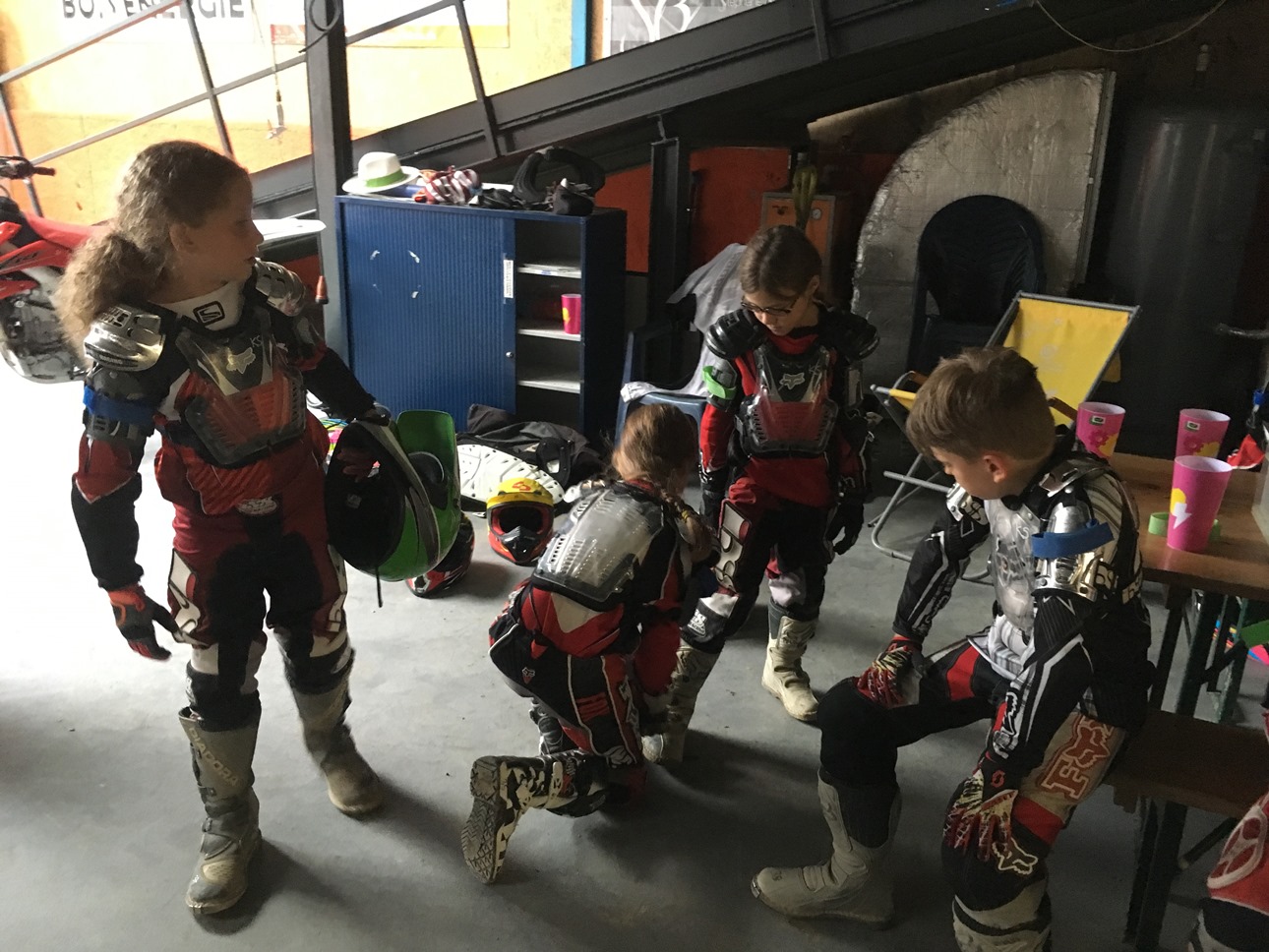 motocross, bon pour les enfants