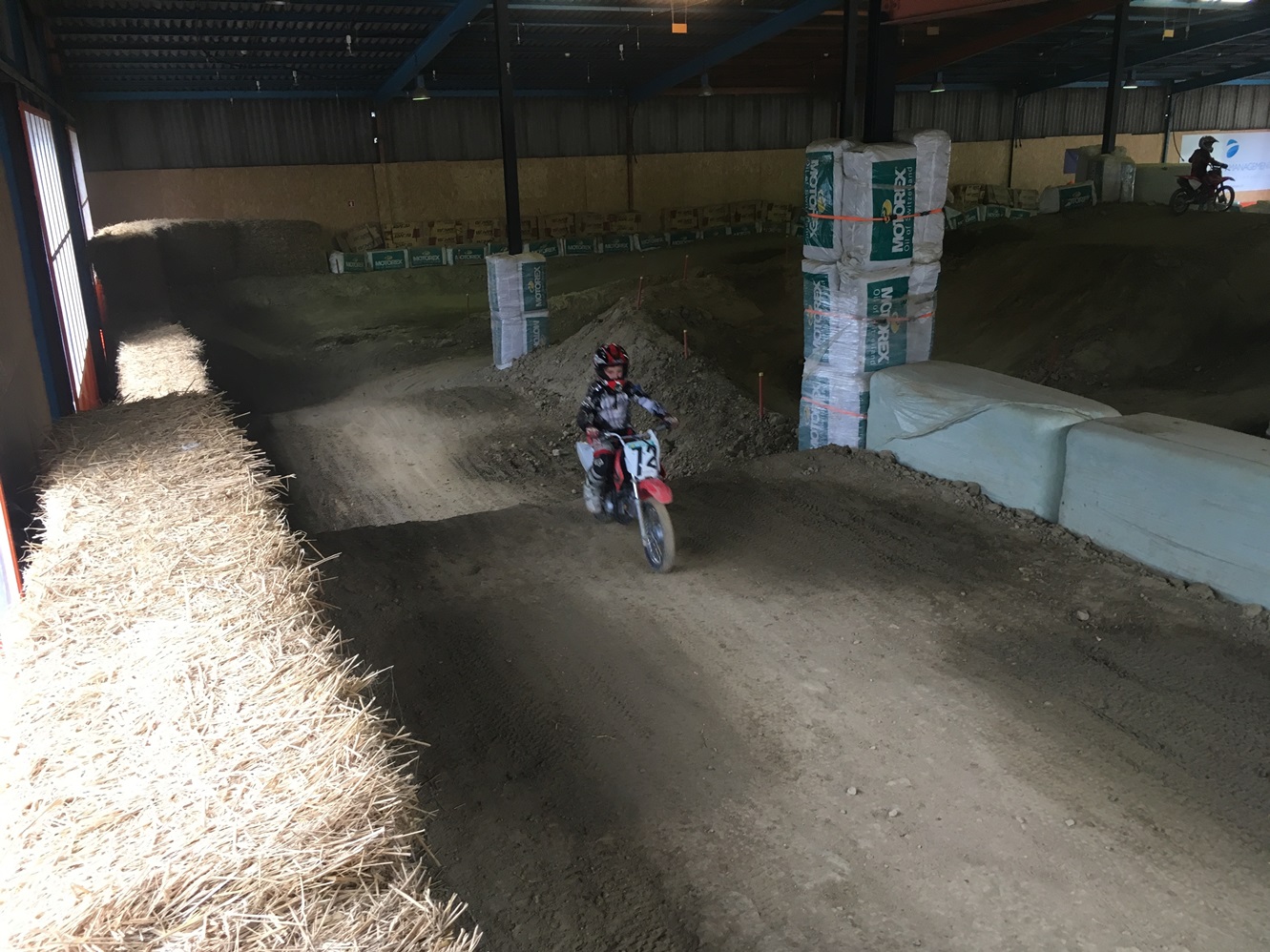motocross, bon pour les enfants