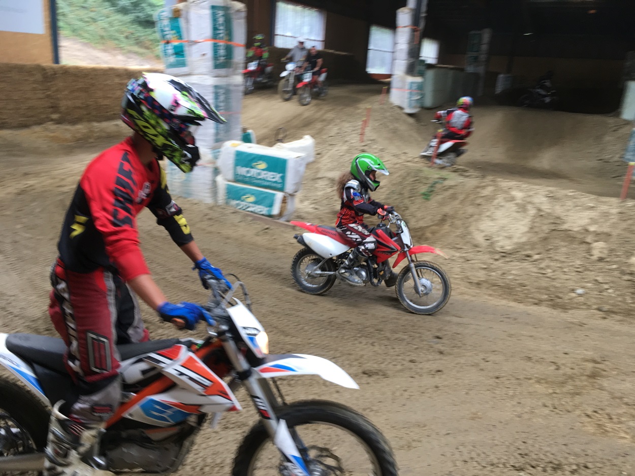 motocross, bon pour les enfants