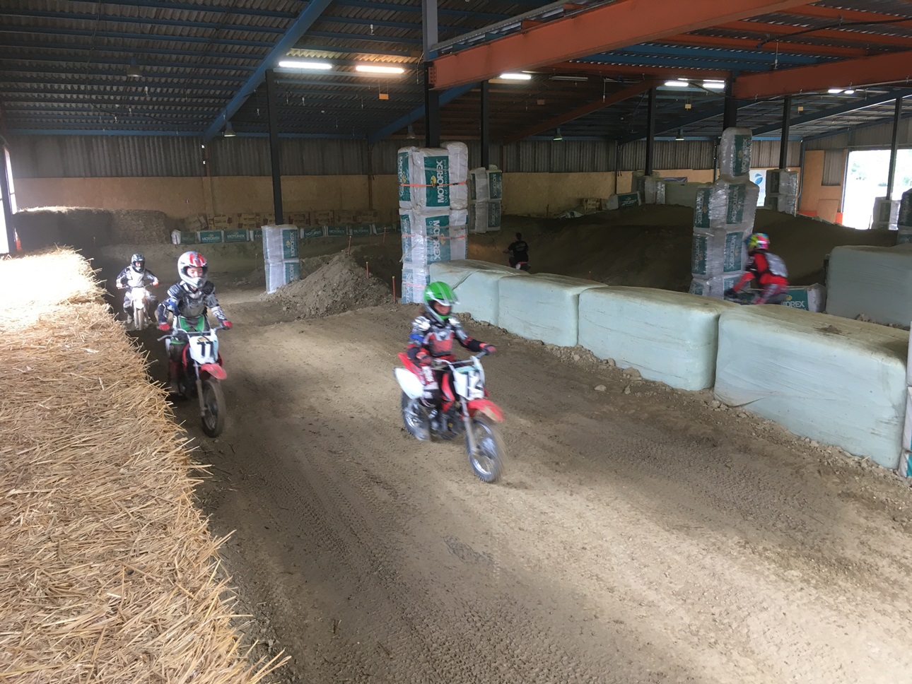 motocross, bon pour les enfants