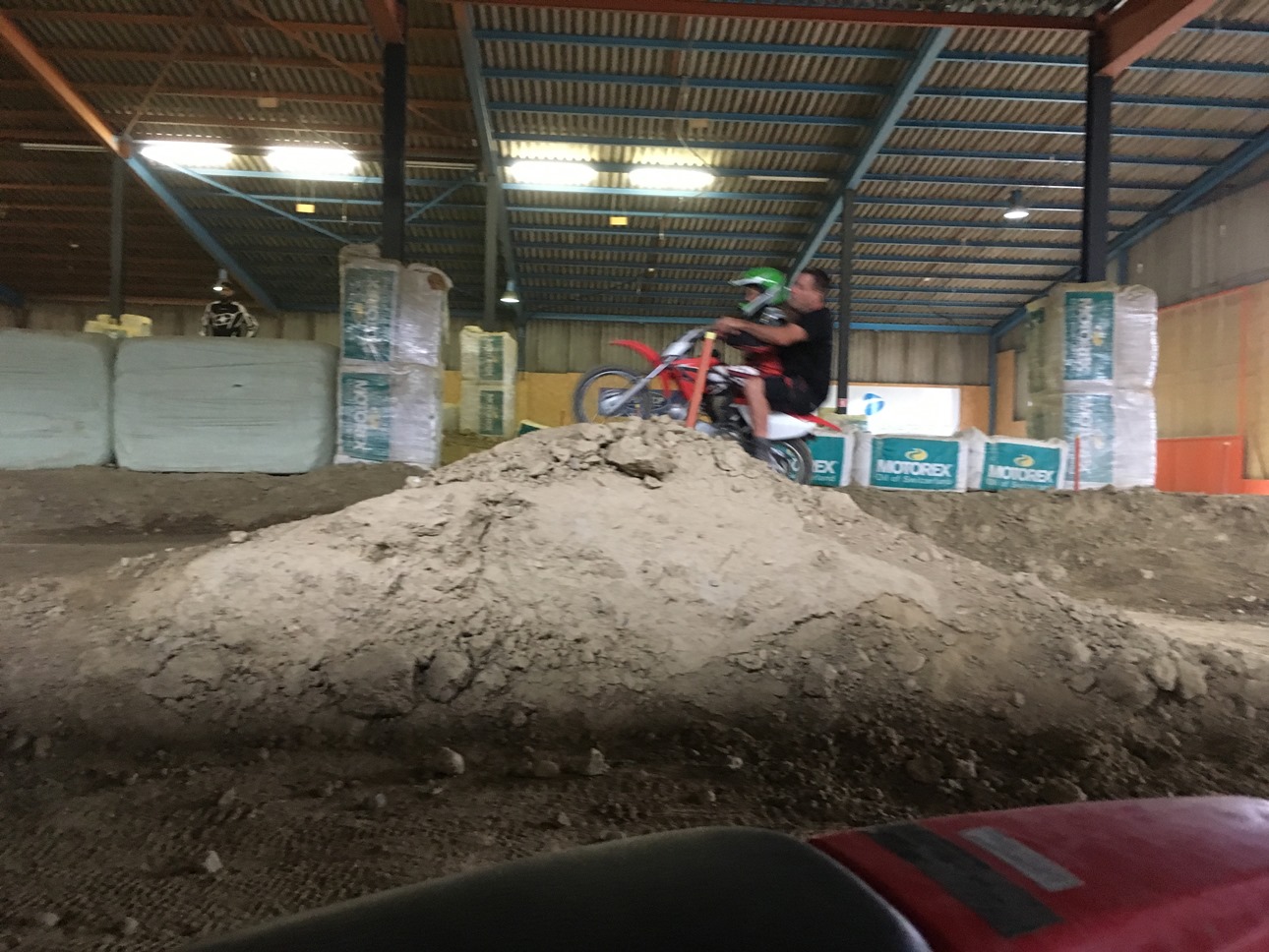 motocross, bon pour les enfants