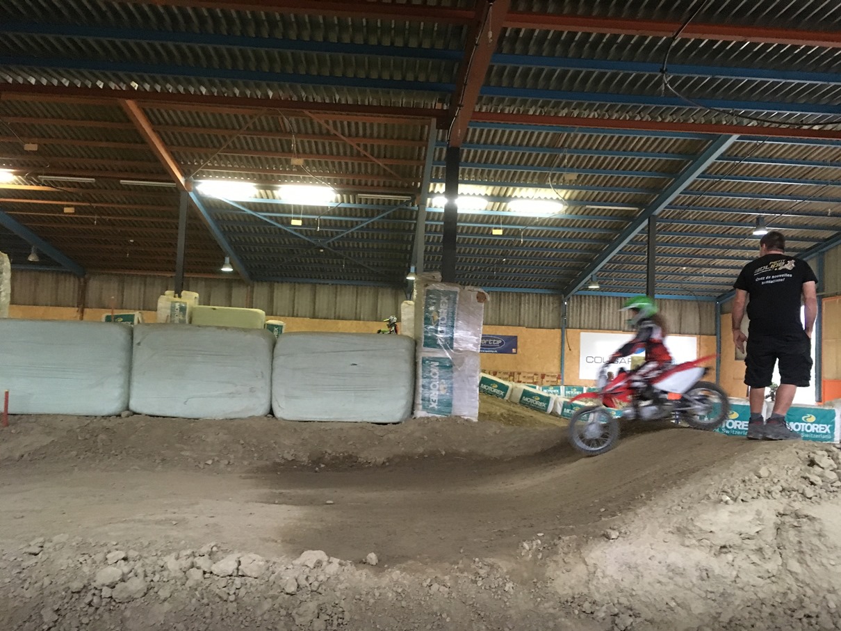 motocross, bon pour les enfants