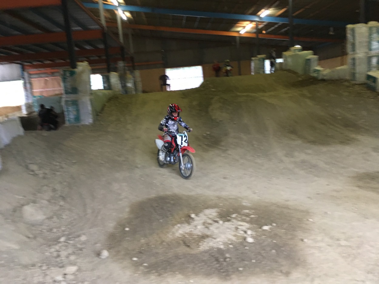 motocross, bon pour les enfants