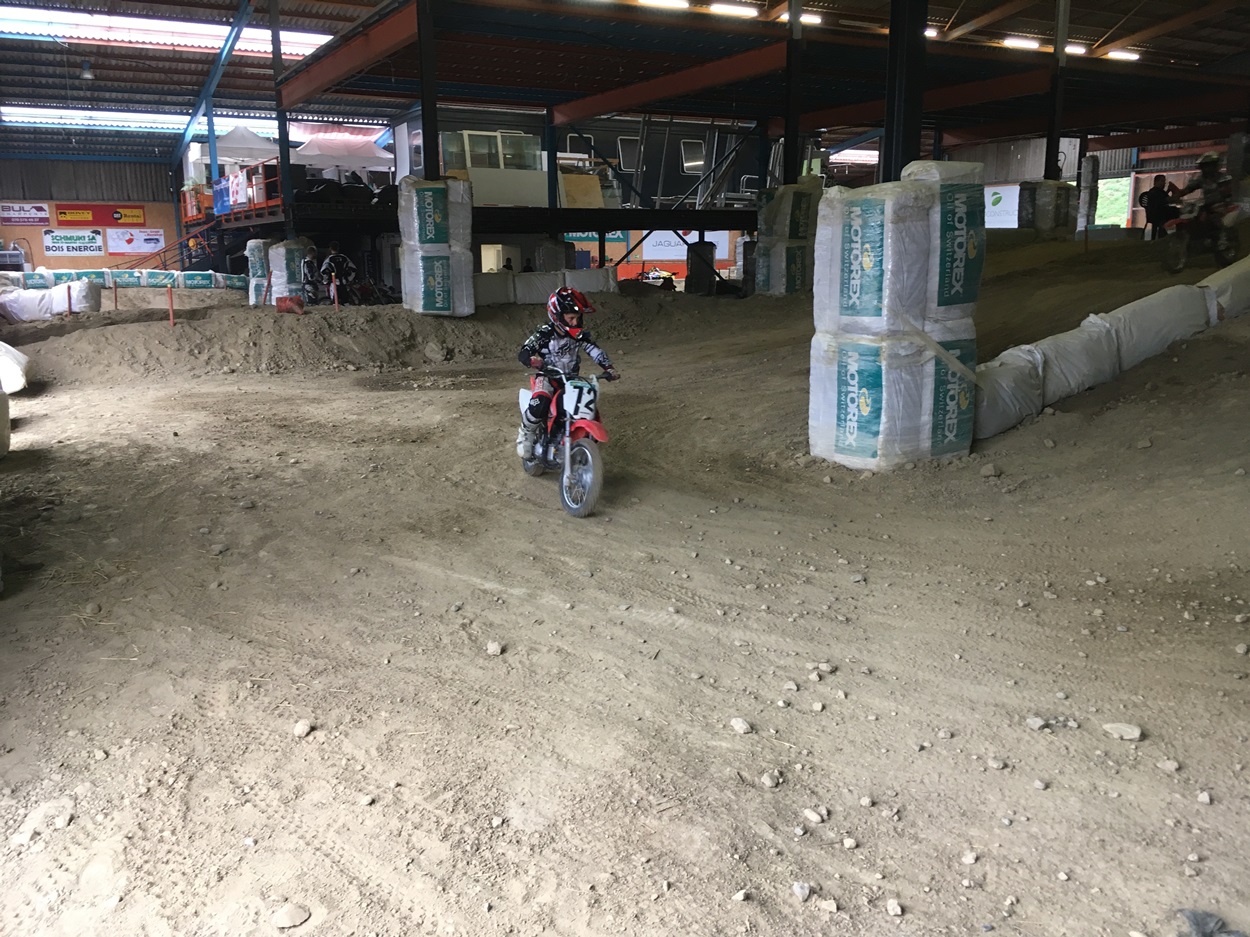 motocross, bon pour les enfants