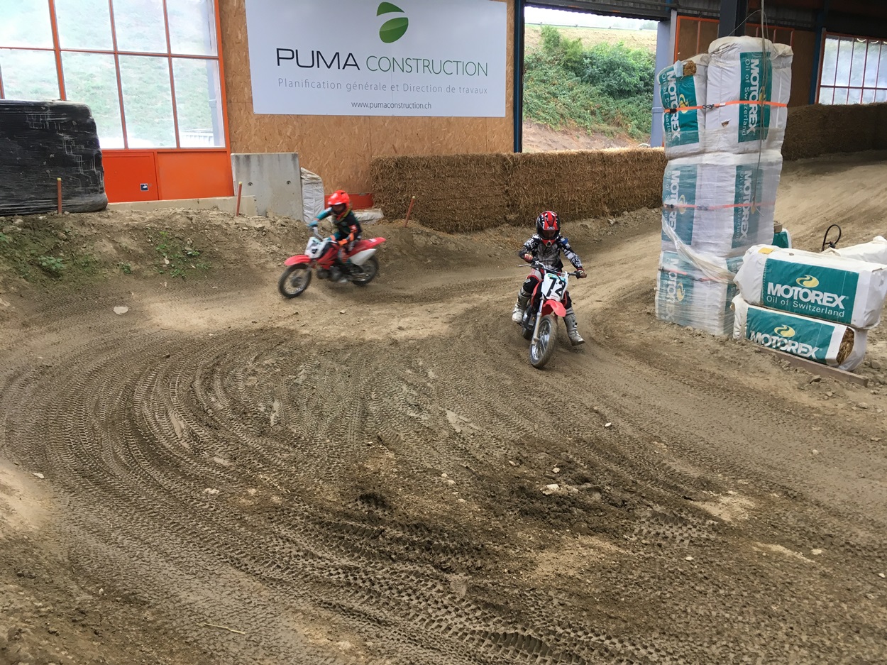 motocross, bon pour les enfants