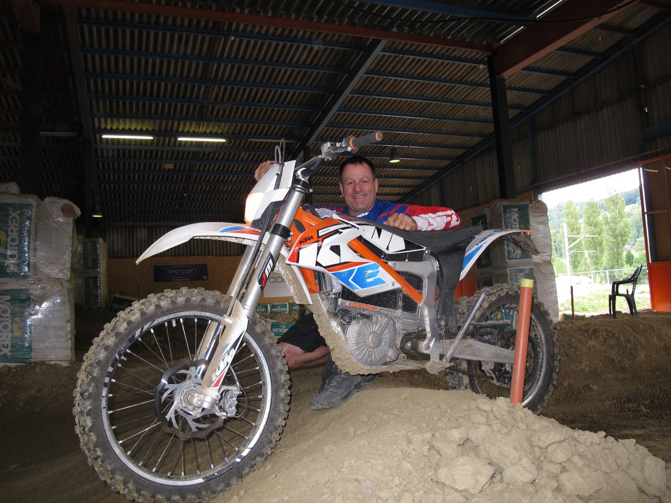 motocross, bon pour les enfants