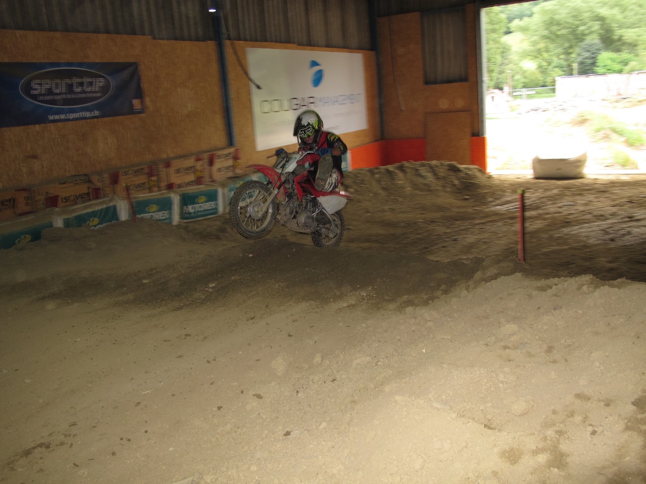 motocross, bon pour les enfants