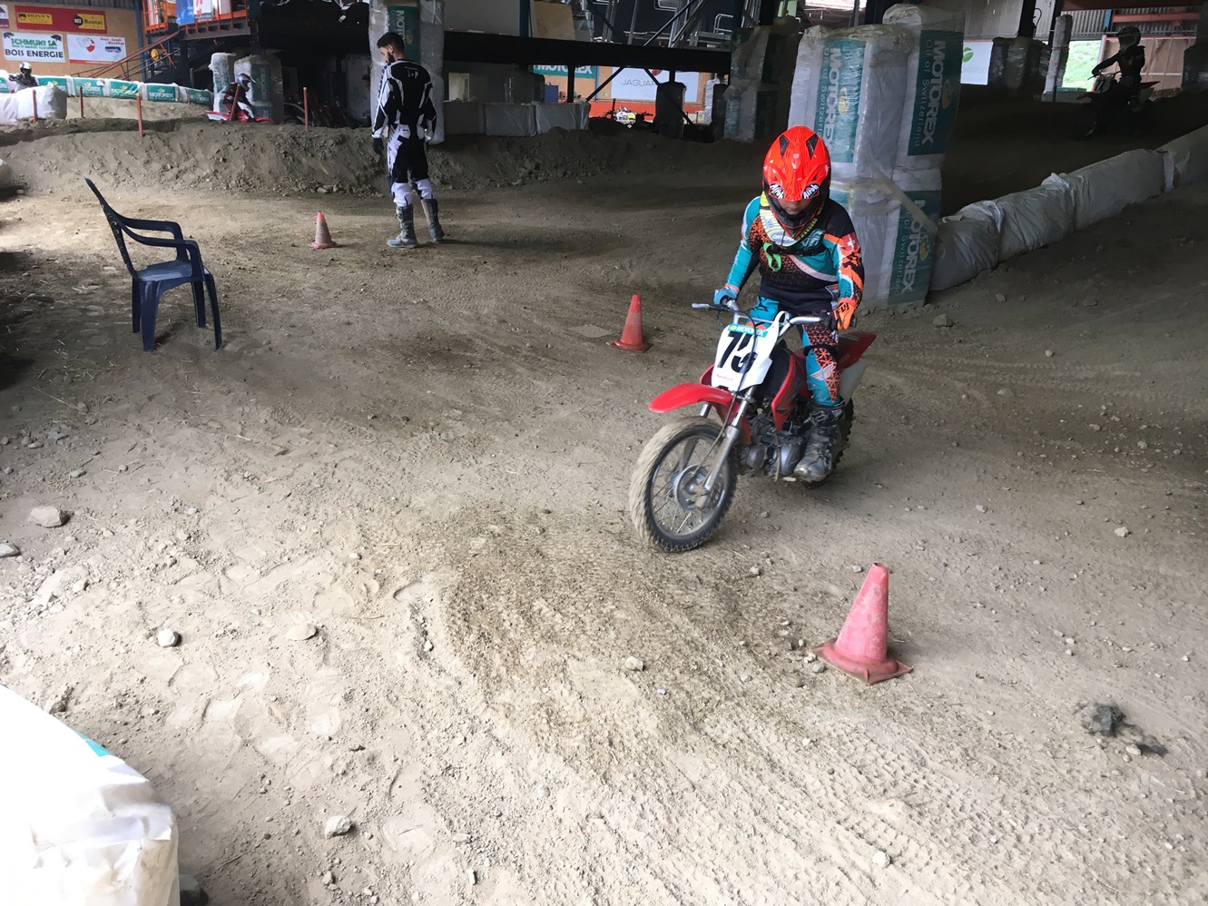 motocross, bon pour les enfants