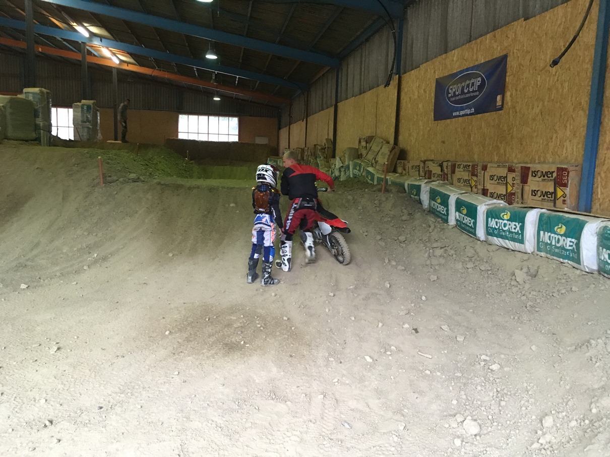 motocross, bon pour les enfants