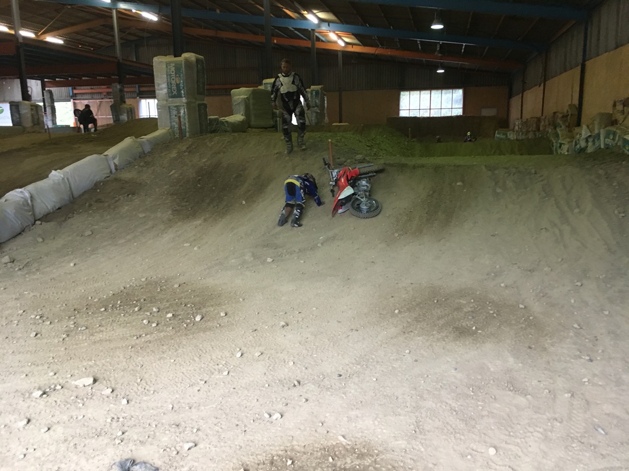 motocross, bon pour les enfants