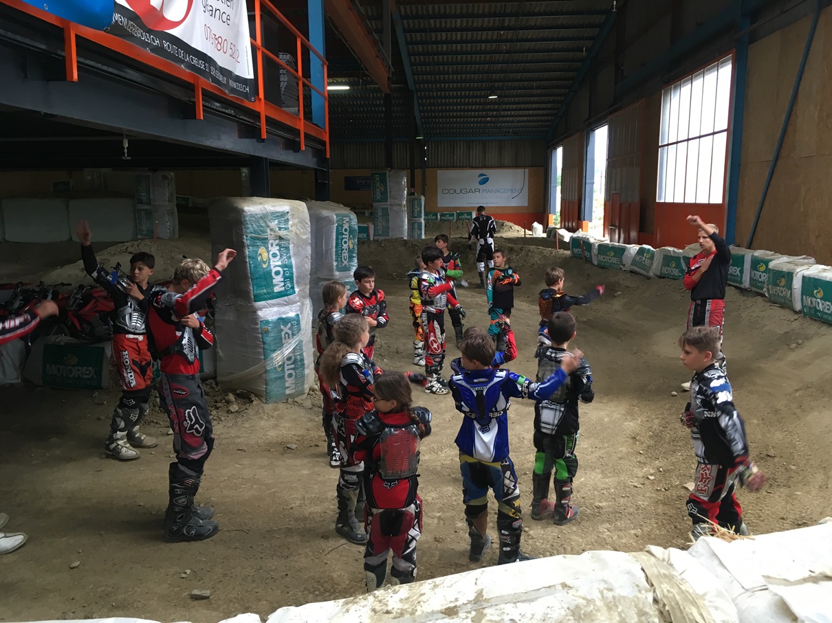 motocross, bon pour les enfants