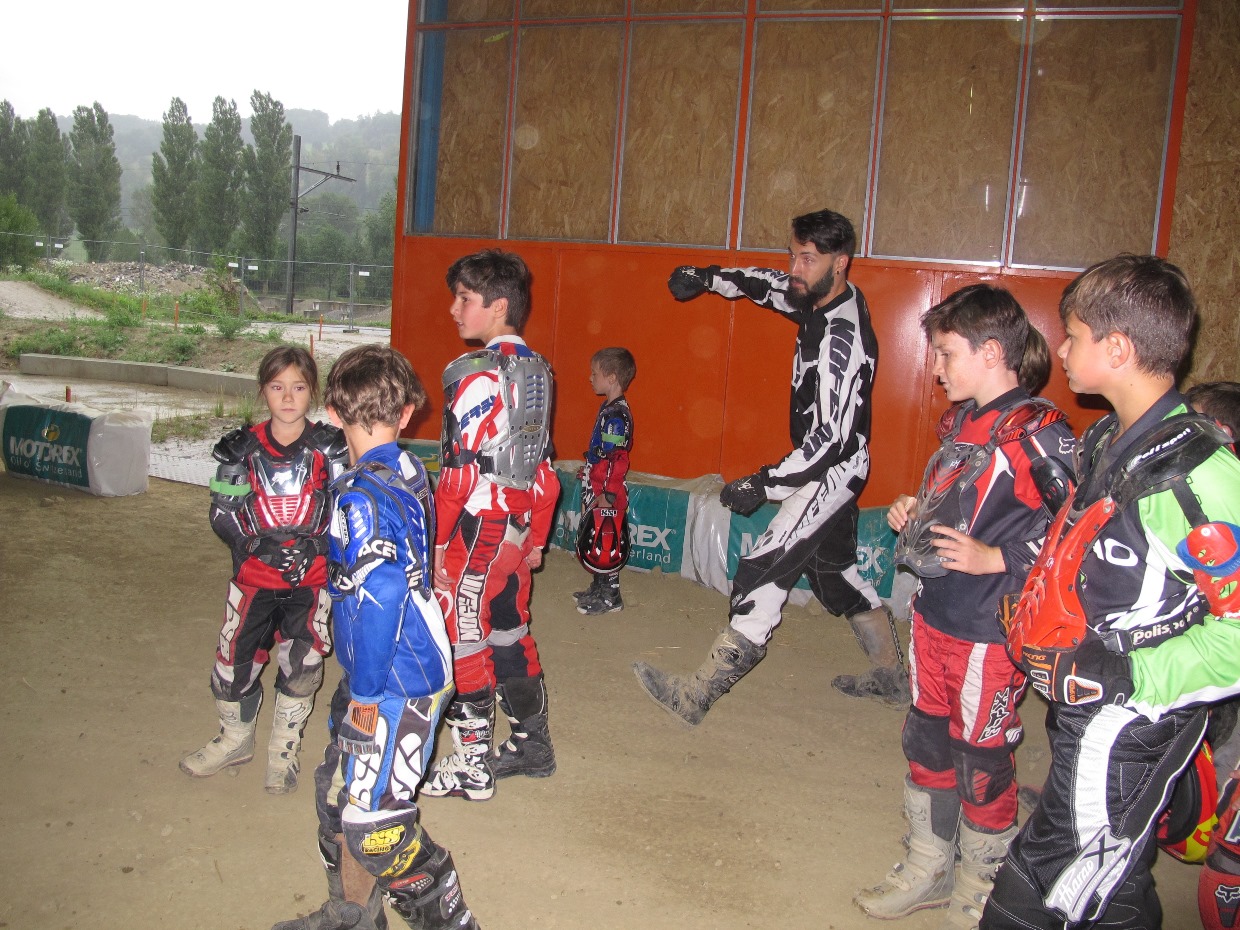 motocross, bon pour les enfants