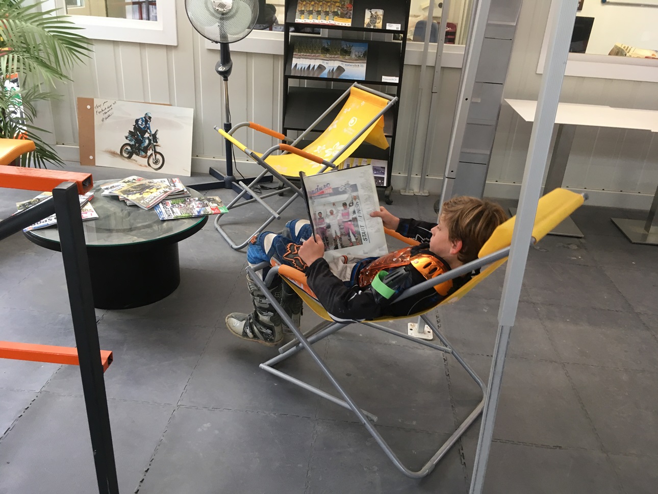 motocross, bon pour les enfants