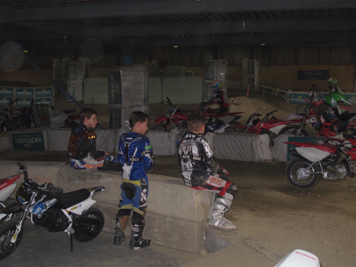 motocross, bon pour les enfants