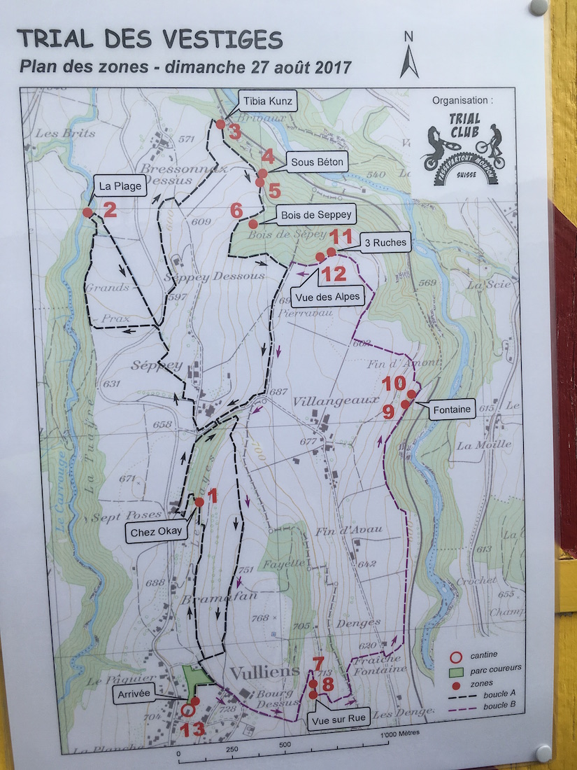 célèbre Trial des Vestiges